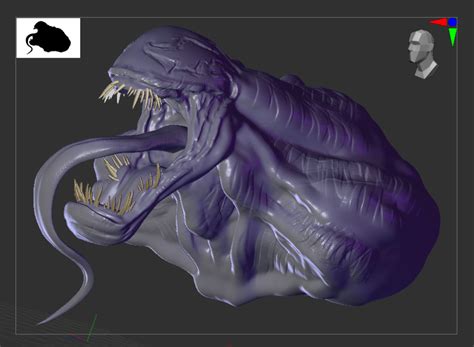 VENOM 3D RENDER on Behance