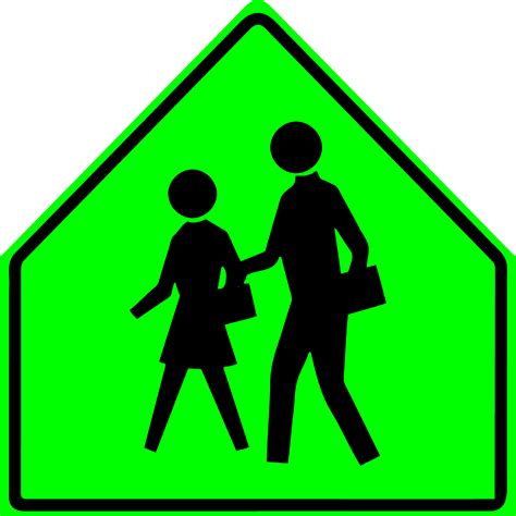 School Sign (S1-1) - Akron Safety Lite - Traffic and Construction Signs