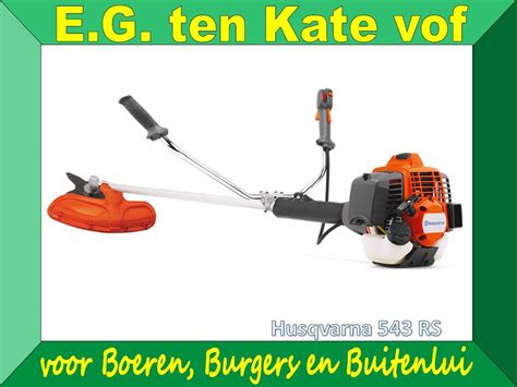 Husqvarna 543 RS – EG ten Kate