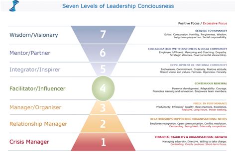 7 Levels Of Leadership Conciousness Evolving Leaders