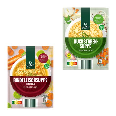 LE GUSTO Beutelsuppe günstig bei ALDI Nord