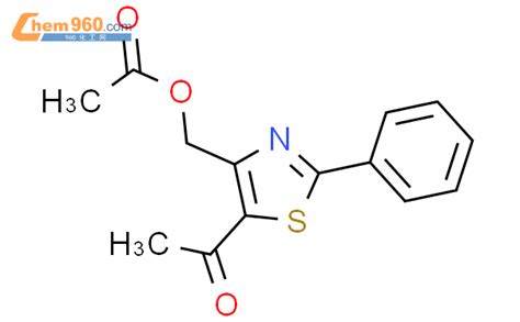 67387 09 1 Ethanone 1 4 Acetyloxy Methyl 2 Phenyl 5 Thiazolyl CAS