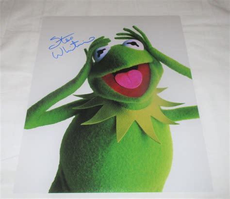 STEVE WHITMIRE SIGNED THE MUPPETS KERMIT THE FROG 11X14 PHOTO | Autographia