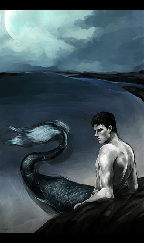 Merman By Usfr On Deviantart Mermaids And Mermen Mermaid Images