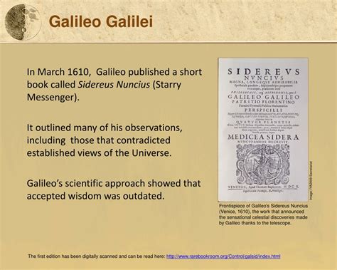 PPT - 1609 : A HISTORIC YEAR FOR ASTRONOMY PowerPoint Presentation