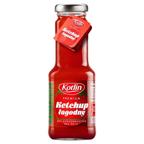 Kotlin Premium Ketchup łagodny 280 g Zakupy online z dostawą do domu