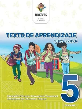 LIBROS DEL MINISTERIO DE EDUCACIÓN BOLIVIA 2023