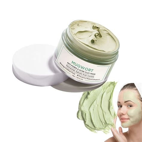 Green Tea Clay Mask Blackhead Remover Poreless Cleansing Face Mask