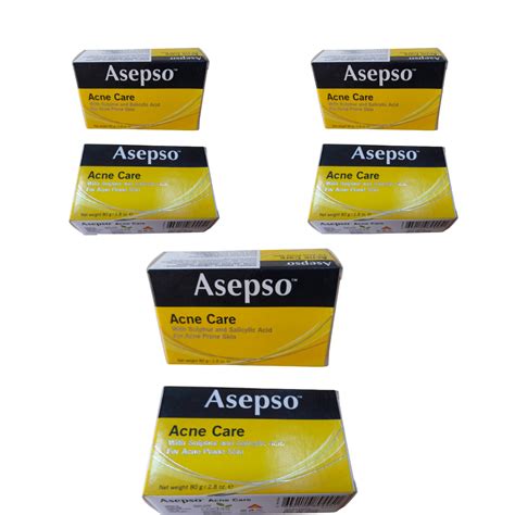 Asepso Acne Care Soap Bar 6pcs Main Market Online