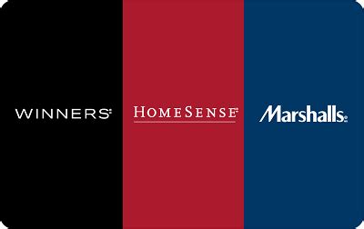 Winners/HomeSense/Marshalls Gift Card