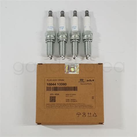 Genuine 1884410060 Spark Plug 4PC 1set For Kia Picanto 2017 EBay