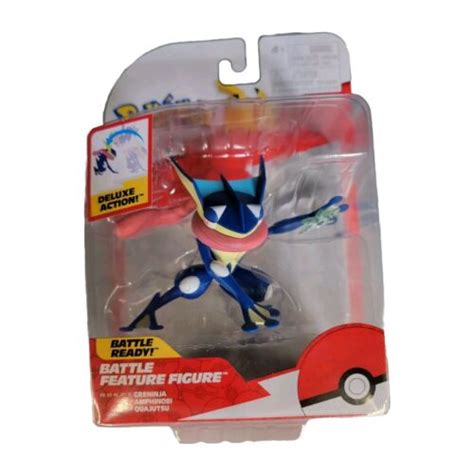 Jazwares Pokemon GRENINJA 3 Inch Battle Feature Action Figure EBay