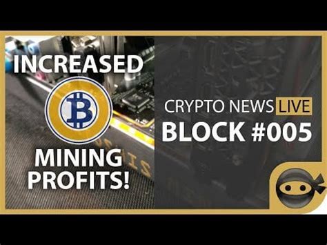 Increased Bitcoin Gold Mining Profitability : CryptoCurrency