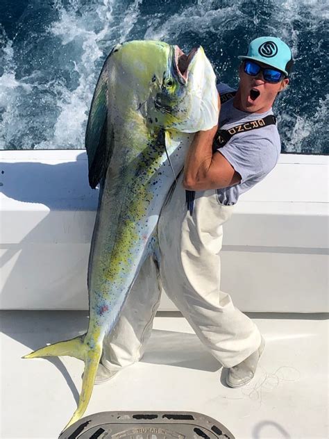 Big Mahi Mahi Caught Near State Record! | Lady Pamela