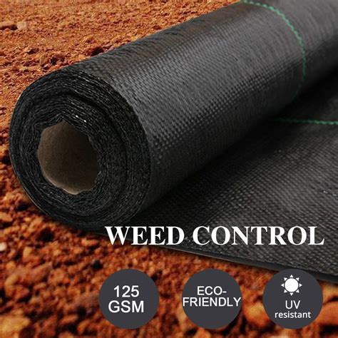 Lita 10m X 1m Wide Weed Barrier Control Fabric Ground Cover Membrane Garden Landscape Driveway