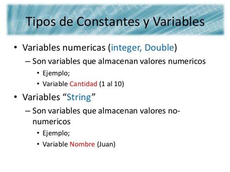 Declaraciones Variables Y Constantes2 2