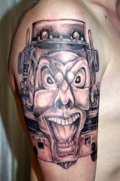 Truck Mask Joker Tattoo by 2Face-Tattoo on DeviantArt