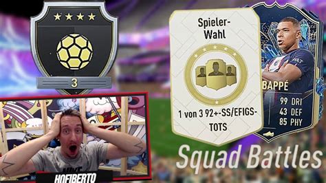 SQUAD BATTLES Elite 3 Belohnungen OMG Ich Ziehe TOTS MBAPPE Schon