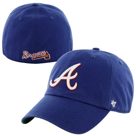 47 Atlanta Braves Royal Franchise Fitted Hat