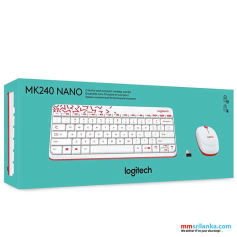 Logitech Mk240 Nano Wireless Keyboard And Mouse Combo