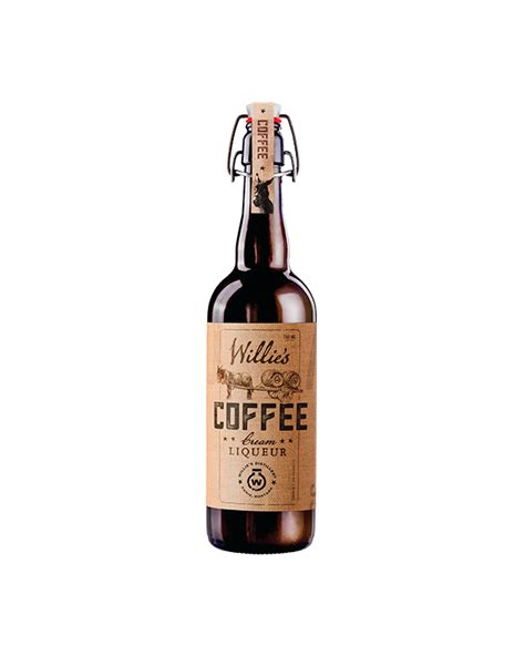 Willie's Distillery Coffee Cream Liqueur 750 ml - Shots Box