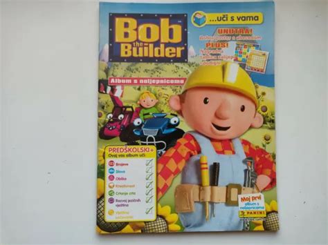 Bob Le Diyleur The Builder 2008 Panini Complete Album Croatian £8