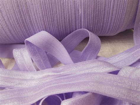 Violet Fold Over Elastic Foe 58 Fold Over Elastic Headband Elastic Satin Elastic