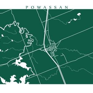 Powassan, Ontario Map Print - Etsy