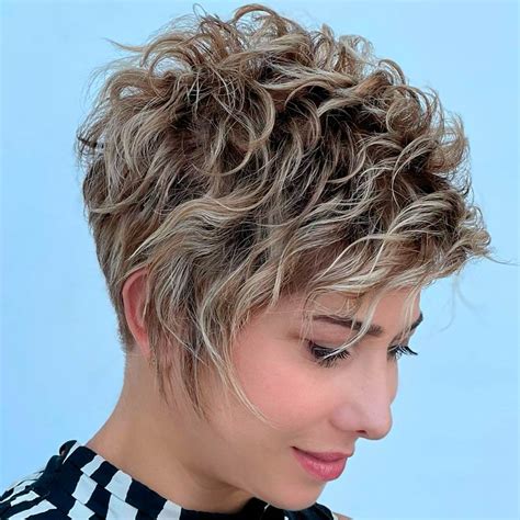 Curly Pixie Cut For Round Faces The Perfect Hairstyle For A Bold