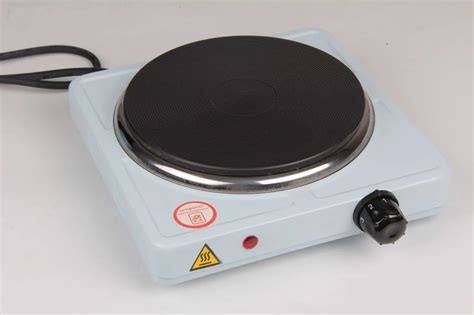 W Electric Hot Plate Portable Single Burner Cooking
