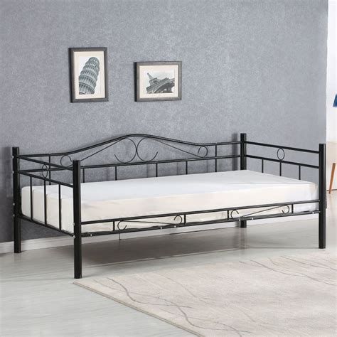 Modern Metal Steel Twin Size Daybed Frame