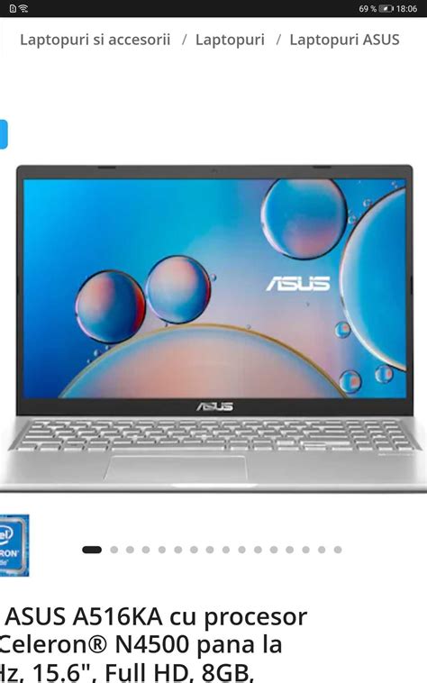 Laptop Asus A Ka Cu Procesor Intel Celeron N Panciu Olx Ro