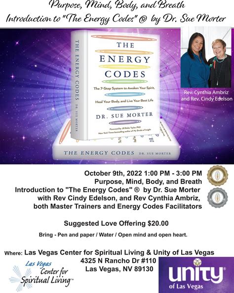Introduction to Energy Codes, October 9, 2022 - LV Center For Spiritual