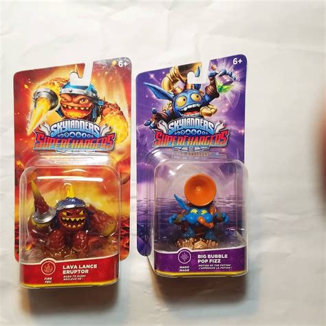 Skylanders Superchargers Lava Lance Eruptor Red Brand New In Factory Sealed Pack Big