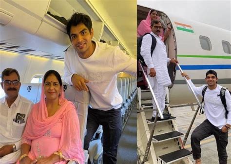 Neeraj Chopra's dream comes true as he takes parents on flight ...