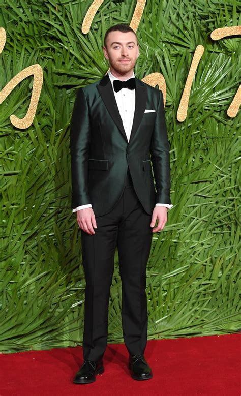 Sam Smith British Fashion Awards Red Carpet Dresses Popsugar