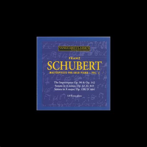 ‎schubert Masterpieces For Solo Piano Vol 2 Lili Krausのアルバム