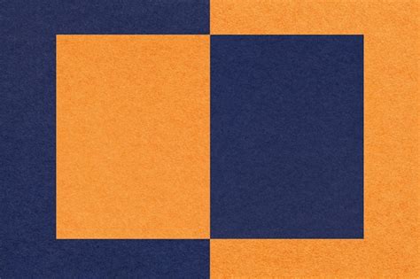 Premium Photo | Texture of navy blue and orange paper background with geometric shape and ...