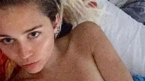 Miley Cyrus Flashes Her Nipple Again In Naked Snap Just Days After