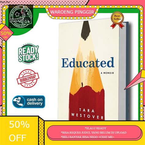 Jual Buku Educated By Tara Westover Shopee Indonesia