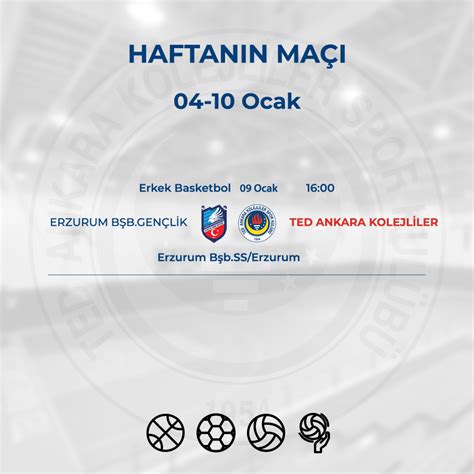 Haftan N Ma Ted Ankara Kolejliler Spor Kul B