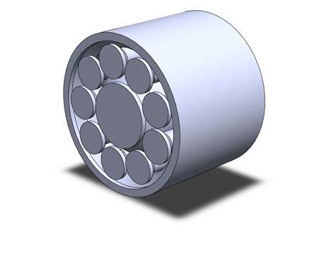 Printable Bearing Ø20mm by Thijs Download free STL model Printables