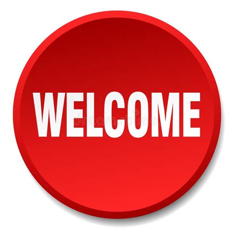 Welcome Button Stock Vector Illustration Of Note Sign 122706008