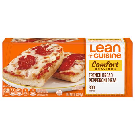 Save On Lean Cuisine Comfort Cravings French Bread Pepperoni Pizza Frozen Order Online Delivery