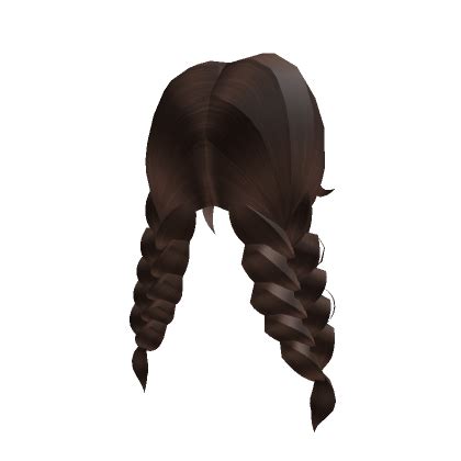 Brown Fluffy Braids With Bangs S Code Price RblxTrade