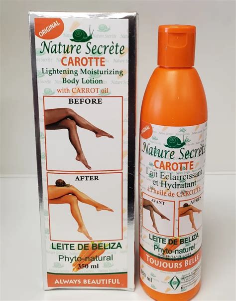 Nature Secrete Carotte Lightening Moisturizing Body Lotion With Carrot Oil Abbeestore