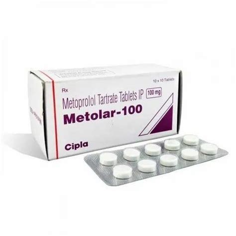 Metoprolol Tartrate Tablet At Best Price In India