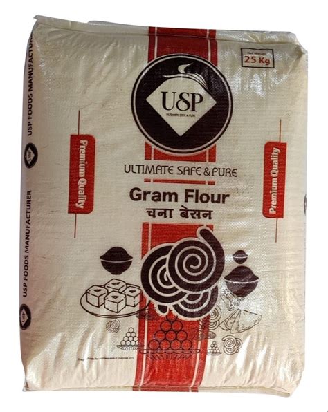 Usp Indian 25kg Premium Quality Gram Flour Packaging Type Bag At Rs