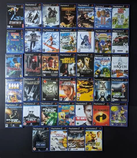 PLAYSTATION 2 PS2 Game Bundle Joblot X39 Great Titles 53 77