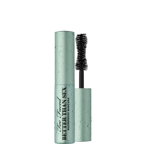 Too Faced Better Than Sex Waterproof Doll Size Mascara G Lookfantastic